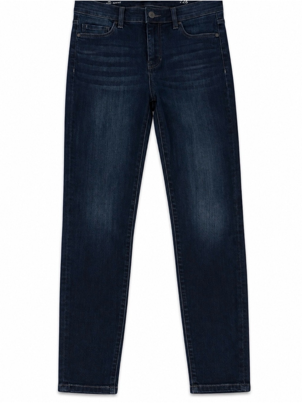 Liverpool Navy Skinny Jeans with Subtle Fading